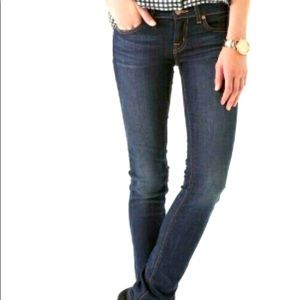 J Brand Womens Pencil Leg Jeans Dark size 28